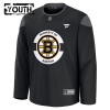 Maillot de Hockey Boston Bruins Personnaliser Fanatics Team Practice 2024-25 Noir - Enfant